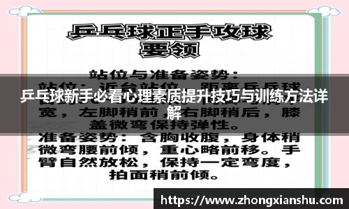 乒乓球新手必看心理素质提升技巧与训练方法详解